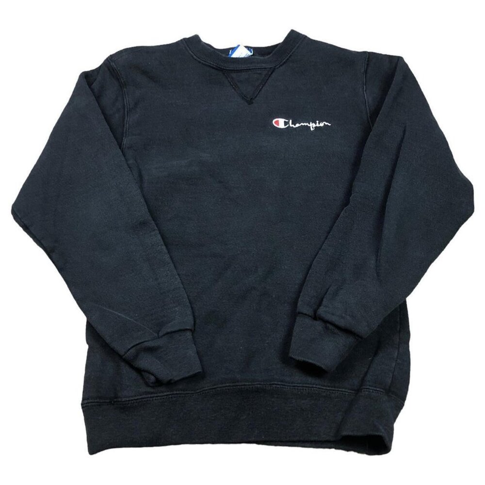 Vintage 90s Champion Embroidered Logo Sweatshirt Youth Size Large
